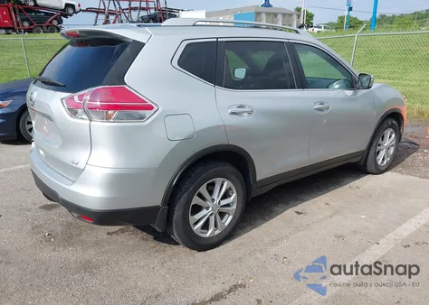 2015 Nissan Rogue S from USA, damaged, VIN KNMAT2MT6FP516262